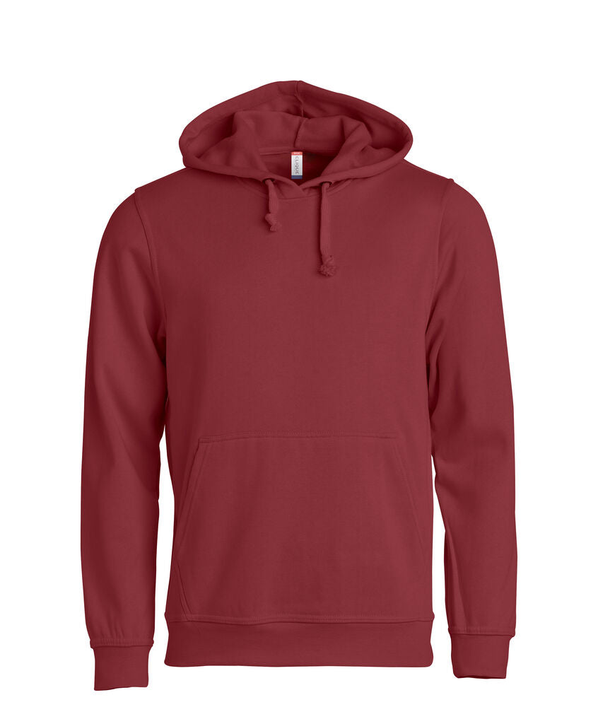 Felpa basic con cappuccio