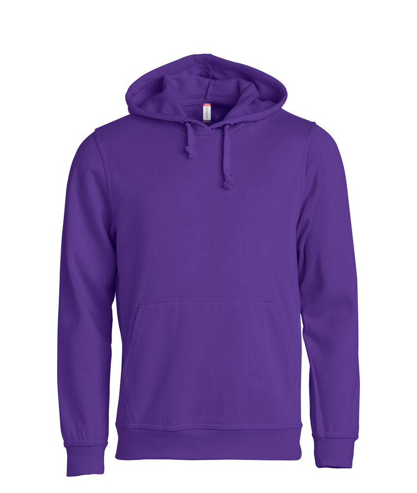 Felpa basic con cappuccio
