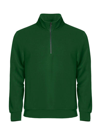 Sweatshirt mit halbem Reißverschluss