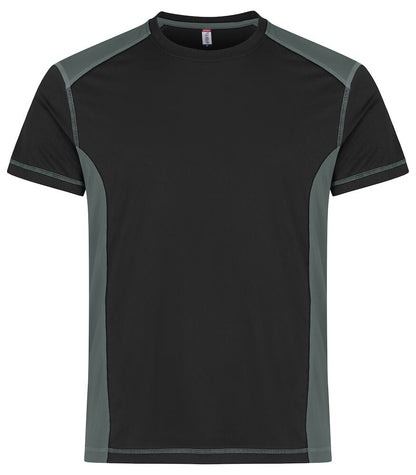 T-shirt Ambit Bicolore Nero/colore