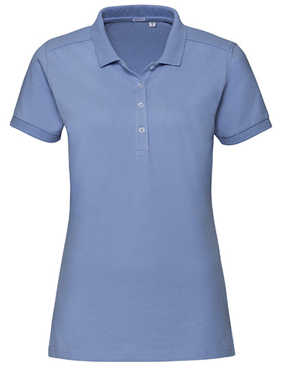 Polo maniche corte stretch