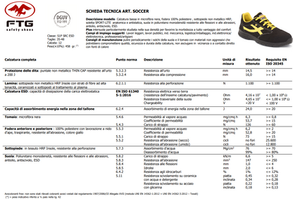 Soccer Sport Line S1P SRC ESD