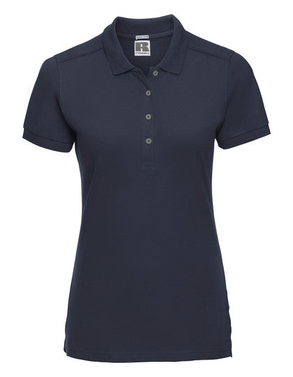 Polo maniche corte stretch