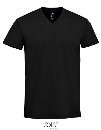 T-Shirt mit V-Ausschnitt