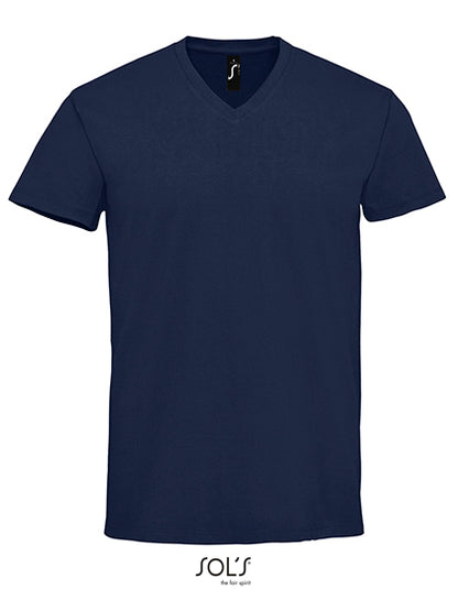 T-Shirt mit V-Ausschnitt