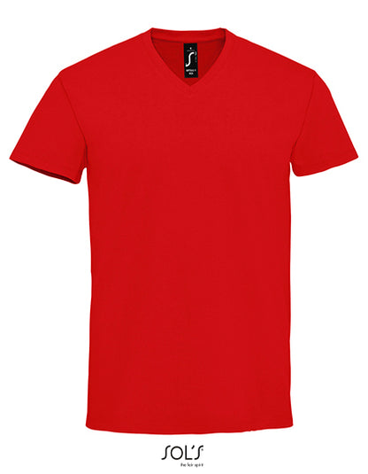 T-Shirt mit V-Ausschnitt